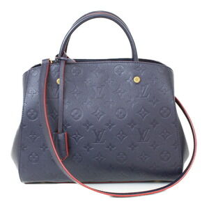 Louis Vuitton Montaigne Monogram Empreinte leather classic bag handbag strap